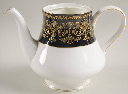 Caernarvon Black Teapot No Lid