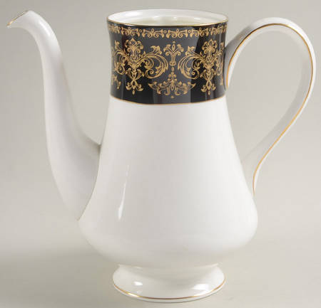 Caernarvon Black Coffee Pot No Lid