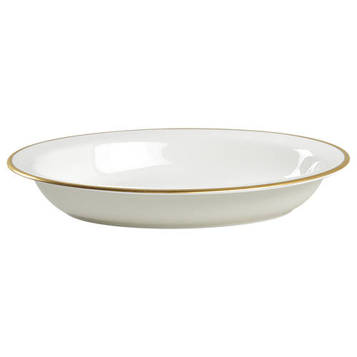 California (Bone) 10" Oval Vegetable Bowl by Wedgwood