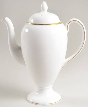 California (Bone) Coffee Pot & Lid by Wedgwood