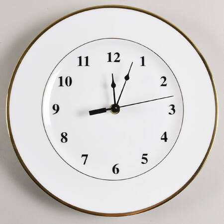 California (Bone) 1-2" depth  Clock Plate HC