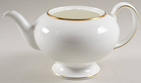California (Bone) Teapot No Lid