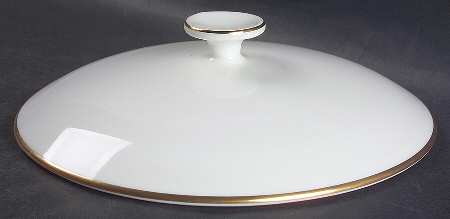 California (Bone) Lid for Round Vegetable