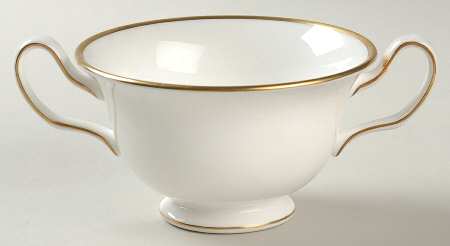California (Bone) Footed Cream Soup Bowl