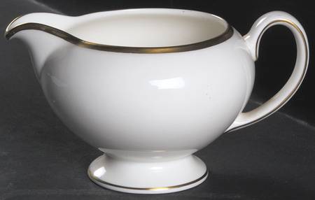 California (Bone) Leigh Shape Creamer by Wedgwood