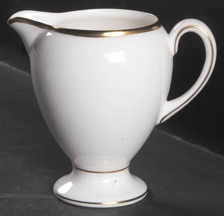 California (Bone) Globe Shape Creamer