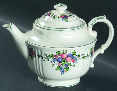 California (Earthenware) Teapot & Lid