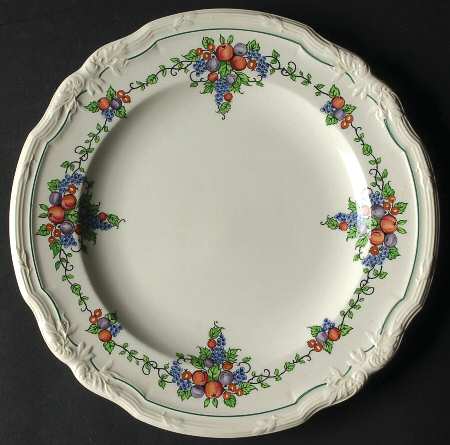 California (Earthenware) Luncheon Plate
