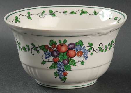 California (Earthenware) Cranberry Bowl