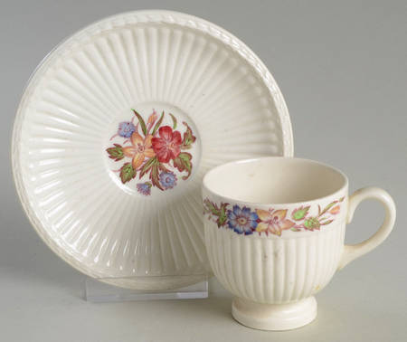 Cavalier Meadow Footed Demitasse Cup & Saucer Set