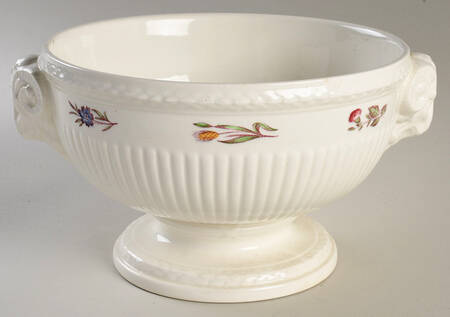Cavalier Meadow Large Footed Salad Serving Bowl