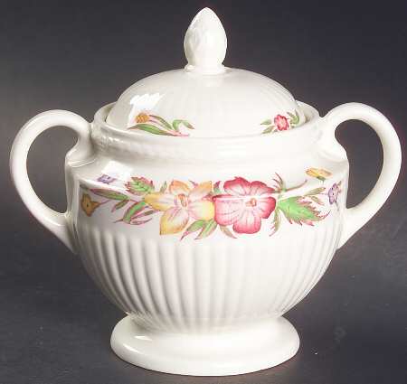 Cavalier Meadow Sugar Bowl & Lid