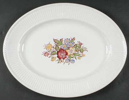 Cavalier Meadow 16" Oval Serving Platter
