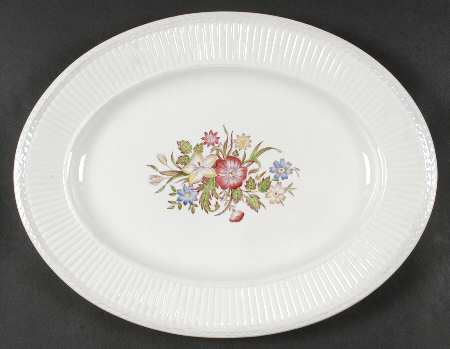 Cavalier Meadow 14" Oval Serving Platter