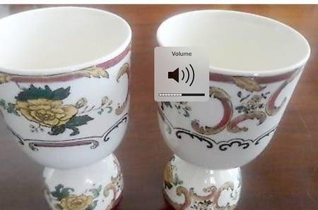 Camelia Double Egg Cup