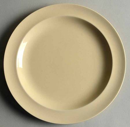 Cane Yellow Luncheon Plate