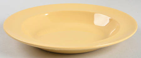 Cane Yellow Rim Soup Bowl