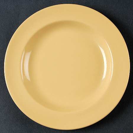 Cane Yellow Bread & Butter Plate