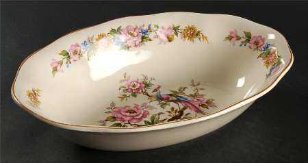 Canterbury 10" Oval Vegetable Bowl