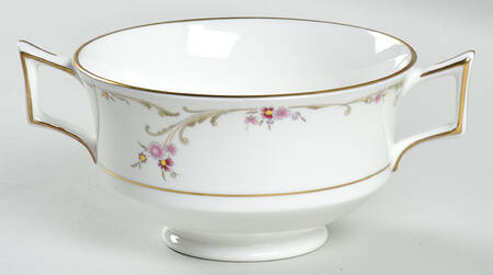 Carisbrooke Footed Cream Soup Bowl