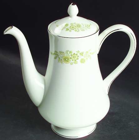 Caroline (Platinum) Coffee Pot & Lid