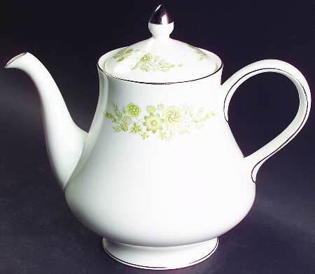 Caroline (Platinum) Teapot & Lid