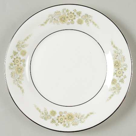 Caroline (Platinum) Bread & Butter Plate