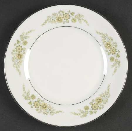 Caroline (Platinum) Salad Plate