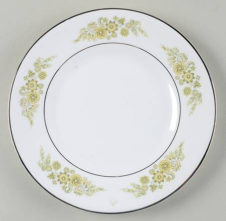 Caroline (Platinum) Dessert/Pie Plate