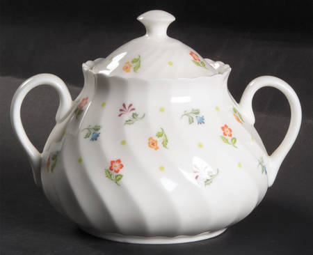 Cascade Sugar Bowl & Lid