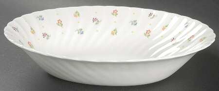 Cascade 10" Oval Vegetable Bowl