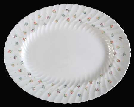 Cascade 14" Oval Serving Platter