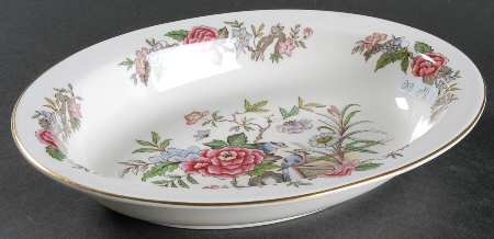 Cathay 9" Oval Vegetable Bowl