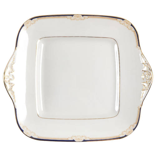 Cavendish Square Handled Cake Plate