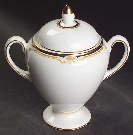 Cavendish Globe Shape Sugar Bowl & Lid