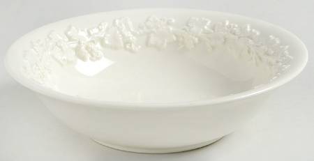 Cream Color on Cream Color (Plain Edge) Coupe Cereal Bowl