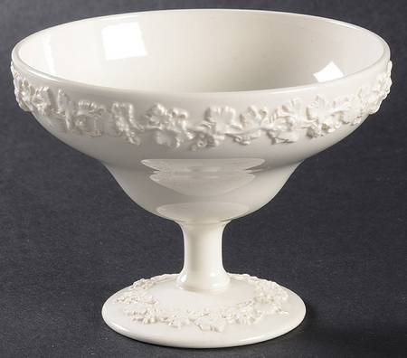 Cream Color on Cream Color (Plain Edge) China Sherbet