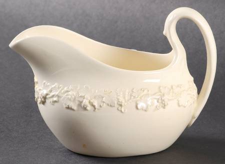 Cream Color on Cream Color (Plain Edge) Creamer