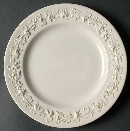 Cream Color on Cream Color (Plain Edge) Salad Plate