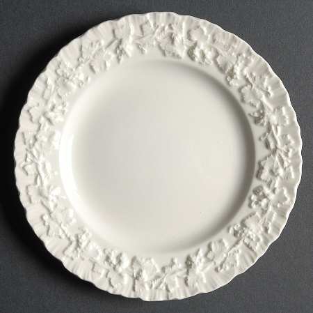 Cream Color on Cream Color (Shell Edge) Bread & Butter Plate