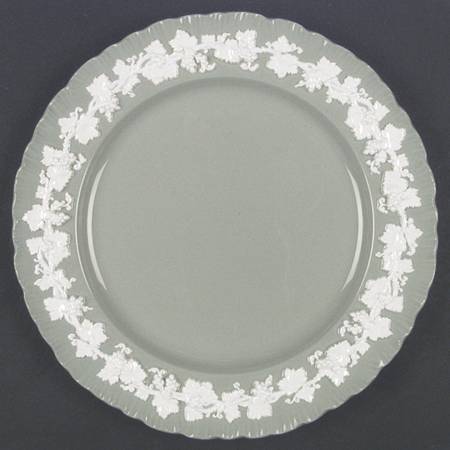 Cream Color on Celadon (Shell Edge) by Wedgwood