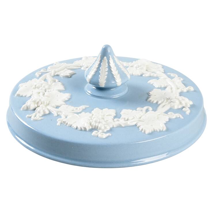 Cream Color on Lavender (Plain) Lid for Candy Box