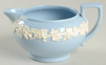 Cream Color on Lavender (Plain) Mini Creamer
