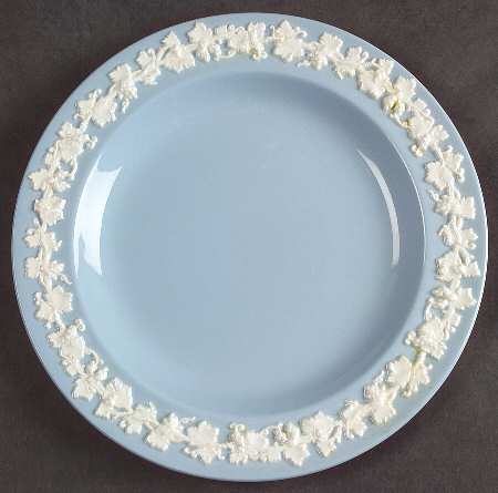 Cream Color on Lavender (Plain) Dessert/Pie Plate
