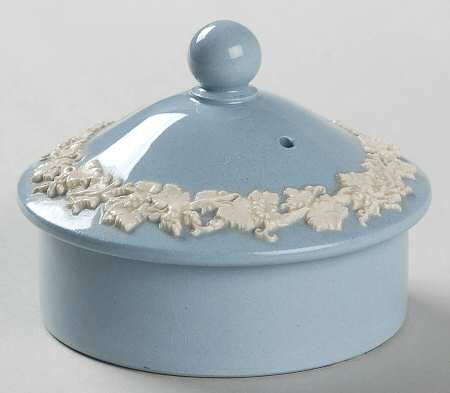 Cream Color on Lavender (Plain) Lid for Teapot
