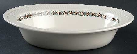 Ceres Blue (Edme) 10" Oval Vegetable Bowl