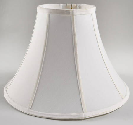 Celadon On Cream Color (Plain Edge) Shade for 21" Electric Lamp
