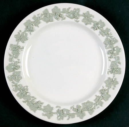 Celadon On Cream Color (Plain Edge) Salad Plate