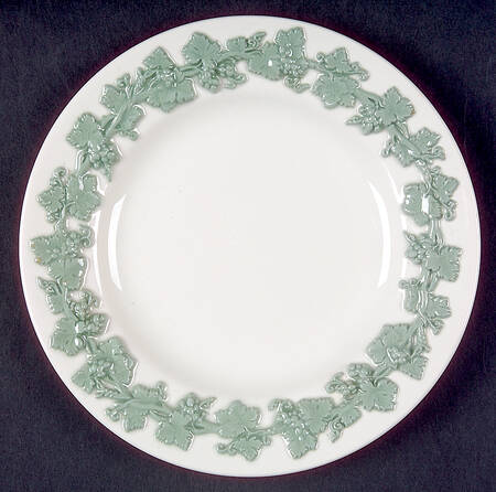 Celadon On Cream Color (Plain Edge) Bread & Butter Plate