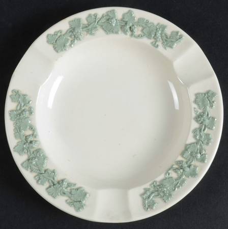 Celadon On Cream Color (Plain Edge) 5" Ashtray